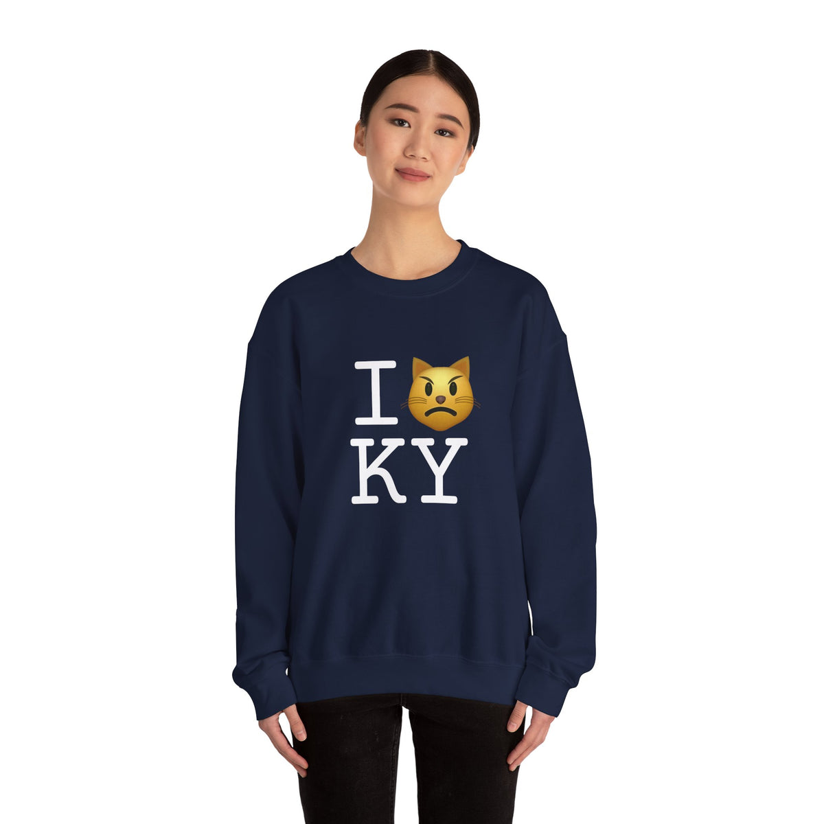 "I'm a Pouting Cat about Kentucky" Sweatshirt