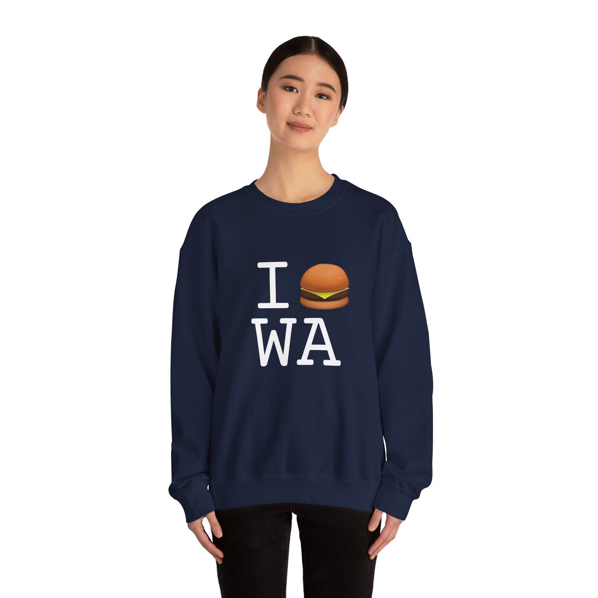"I Cheeseburger Washington" Sweatshirt