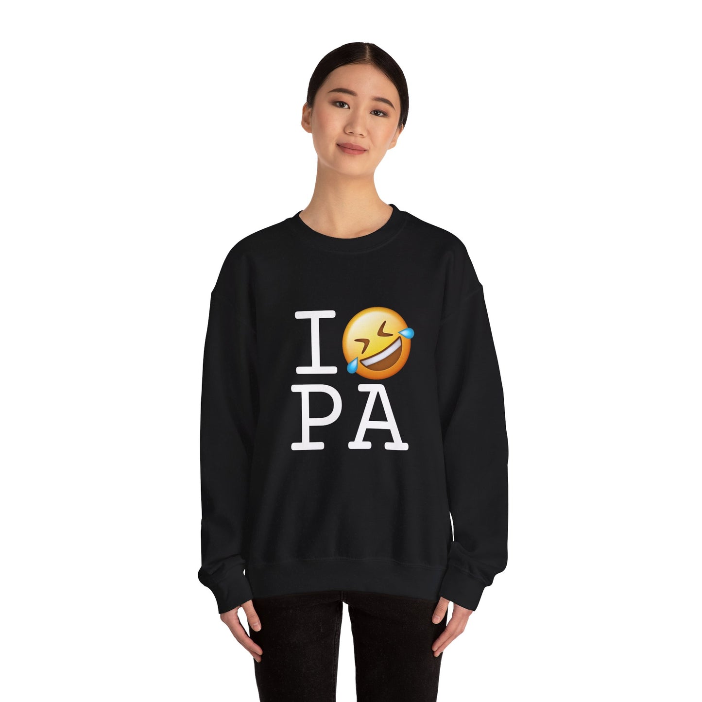 "I Laugh Hard (LMFAO) at Pennsylvania" Sweatshirt