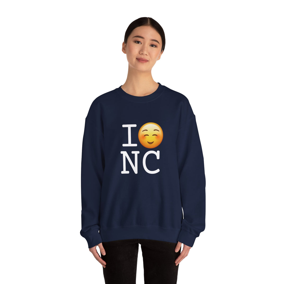 "I Blush at North Carolina" Sweatshirt