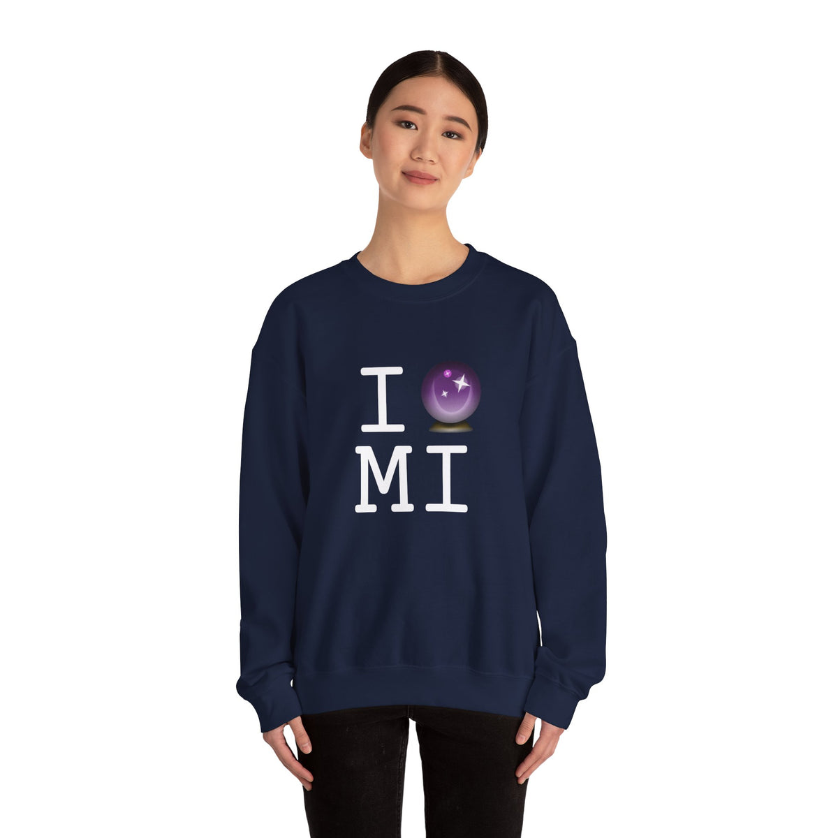 "I Predict the Future (Crystal Ball) of Michigan" Sweatshirt
