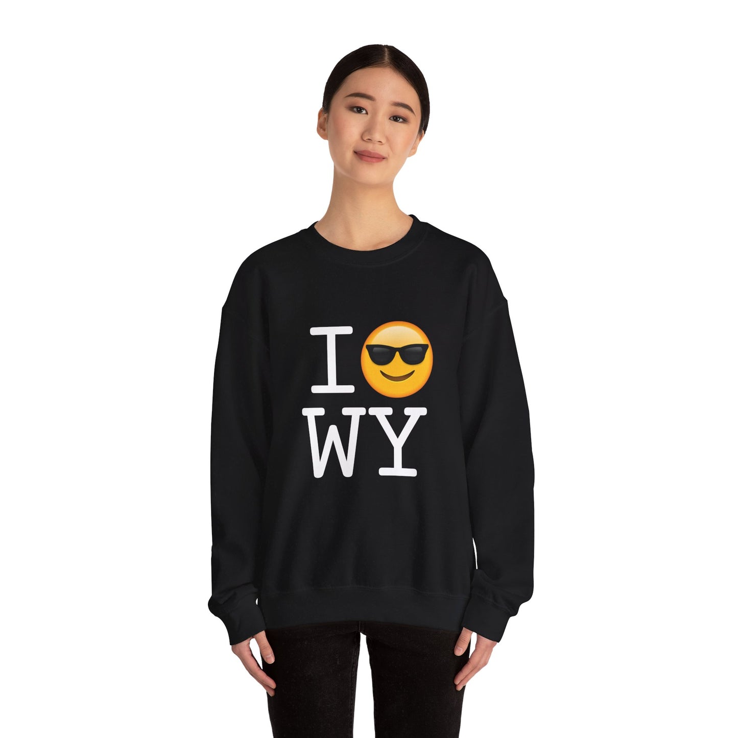 "I'm Cool with Wyoming" Sweatshirt