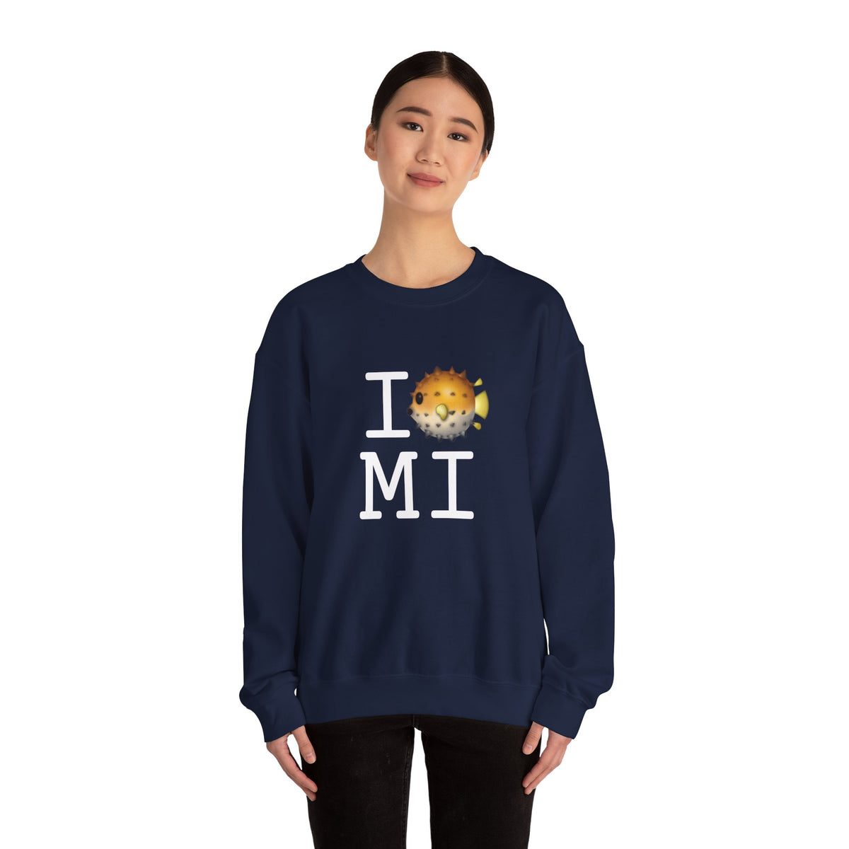 "I Blowfish in Michigan" Sweatshirt