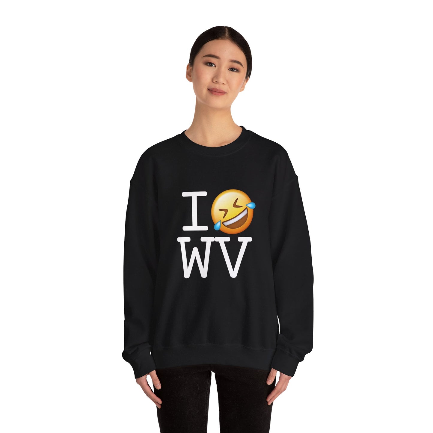 "I Laugh Hard (LMFAO) at West Virginia" Sweatshirt