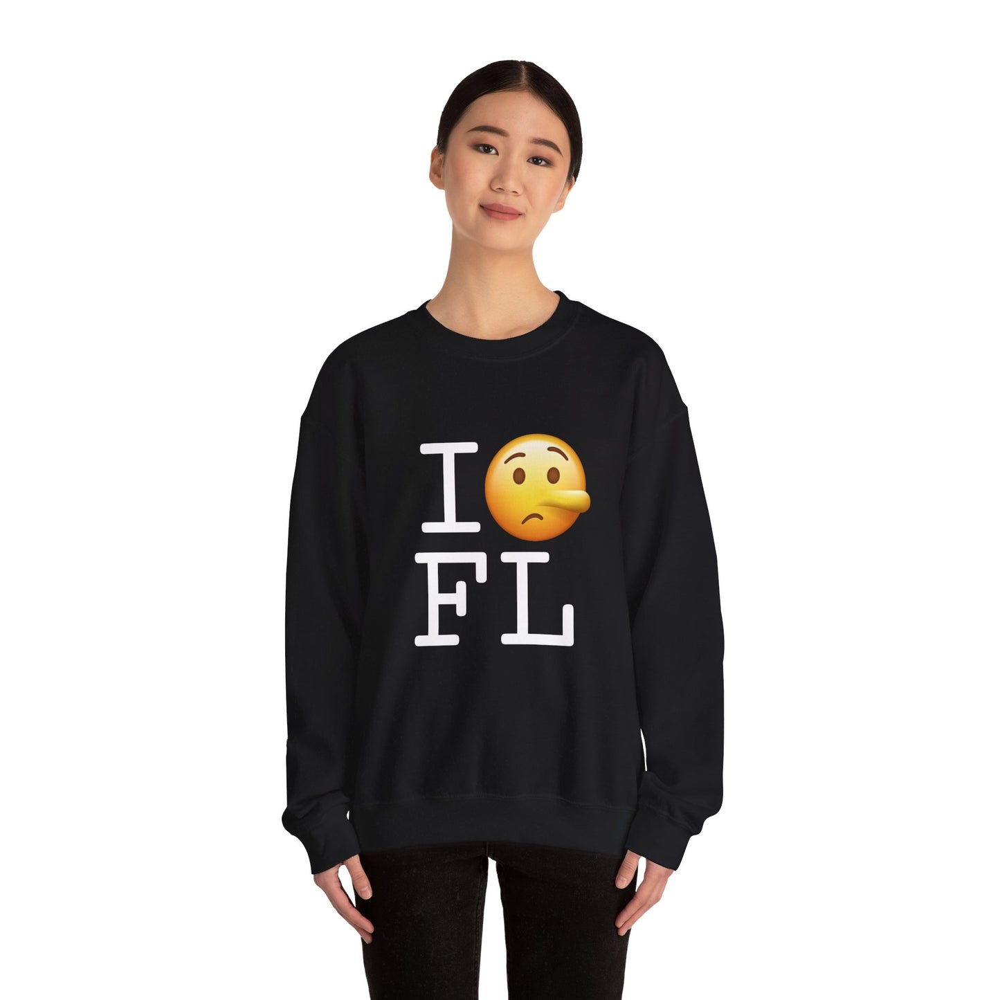 "I Lie about Florida" Sweatshirt