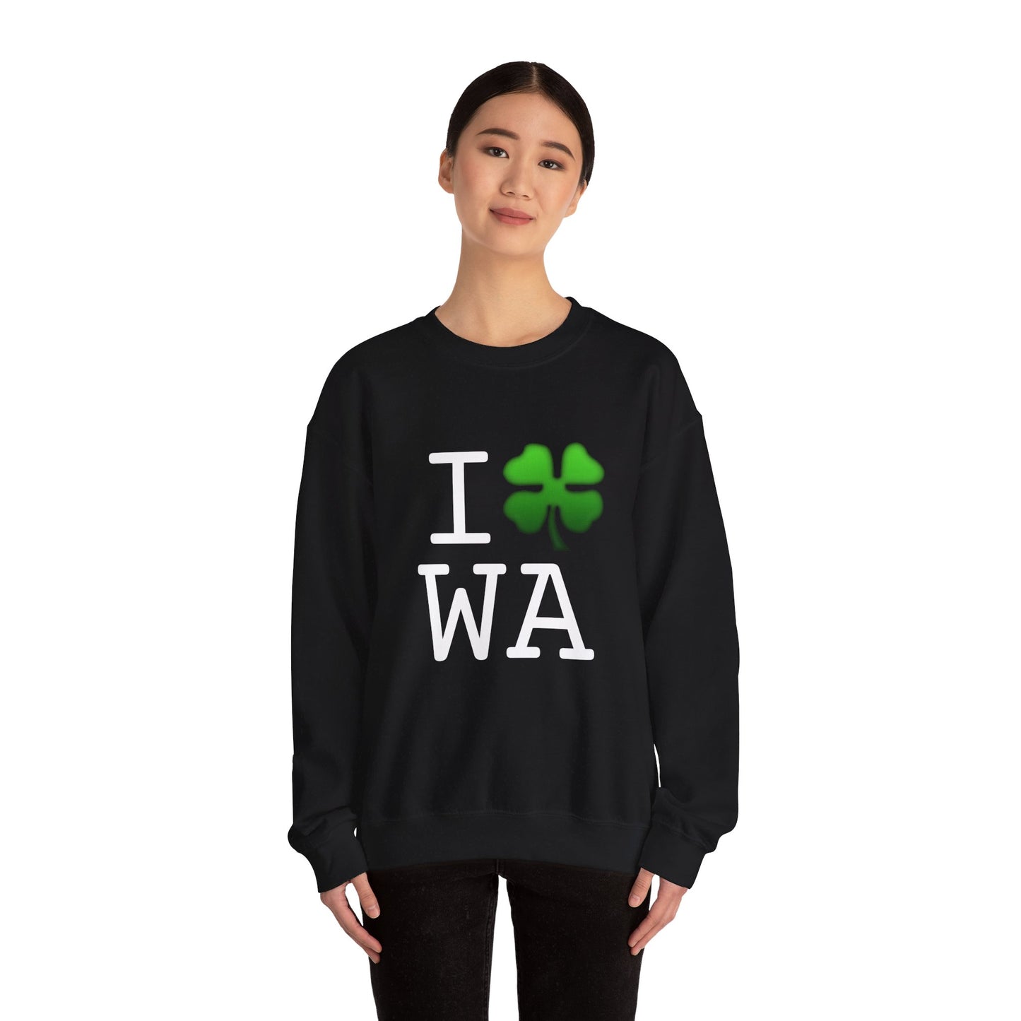 "I'm Lucky (Clover) in Washington" Sweatshirt