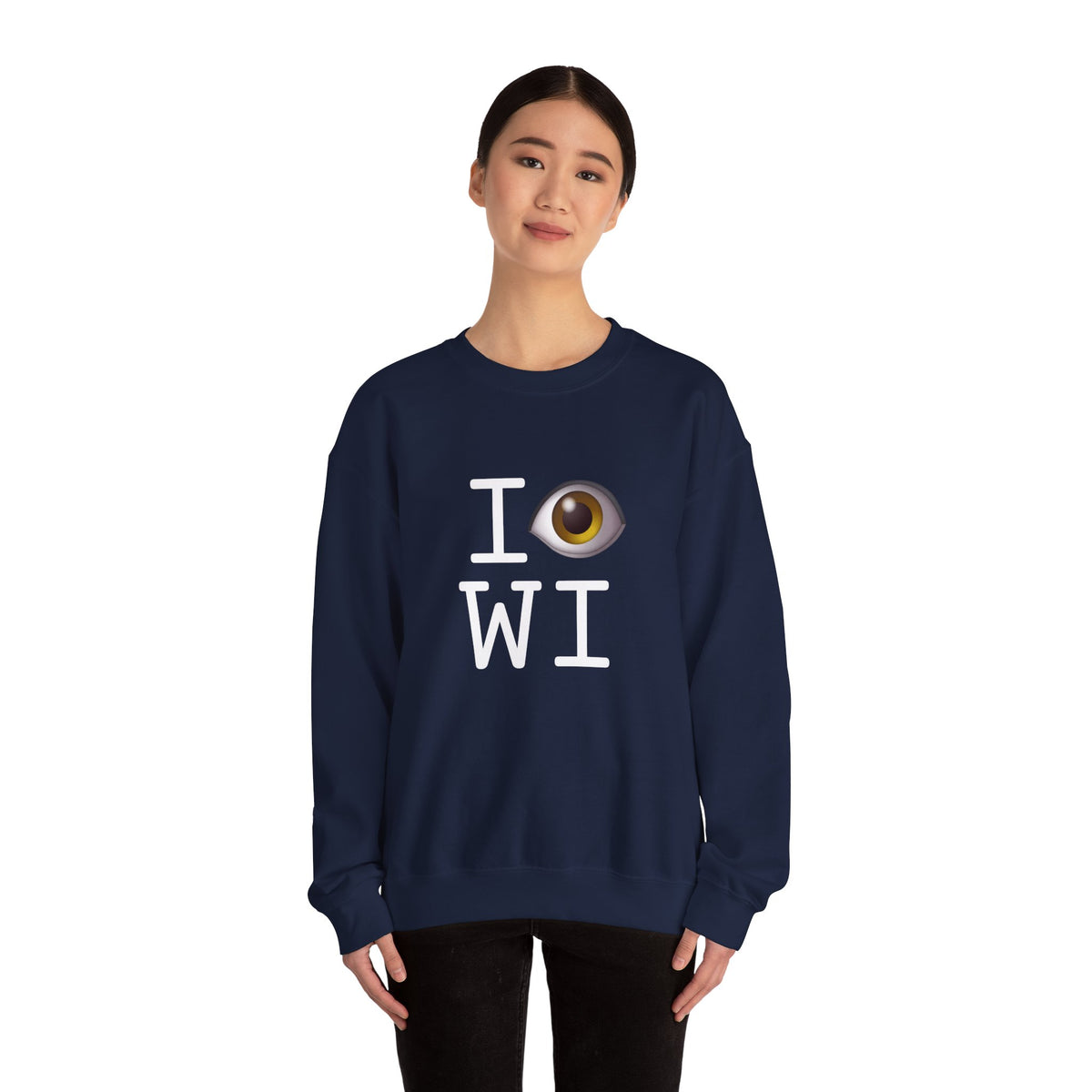 "I See (Eye) Wisconsin" Sweatshirt