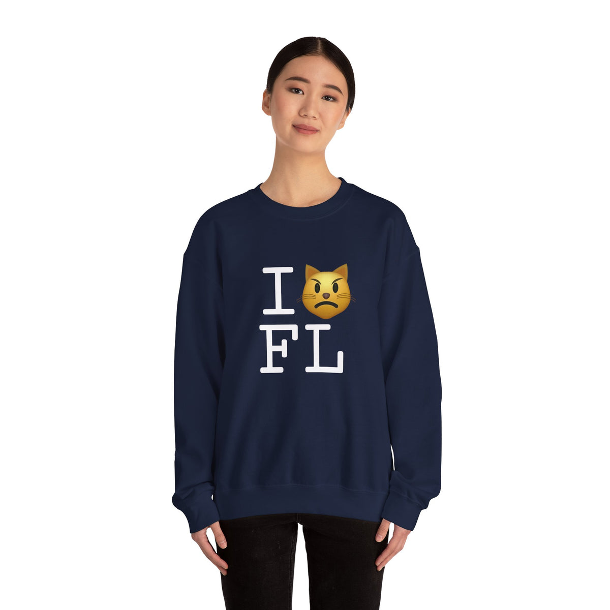 "I'm a Pouting Cat about Florida" Sweatshirt