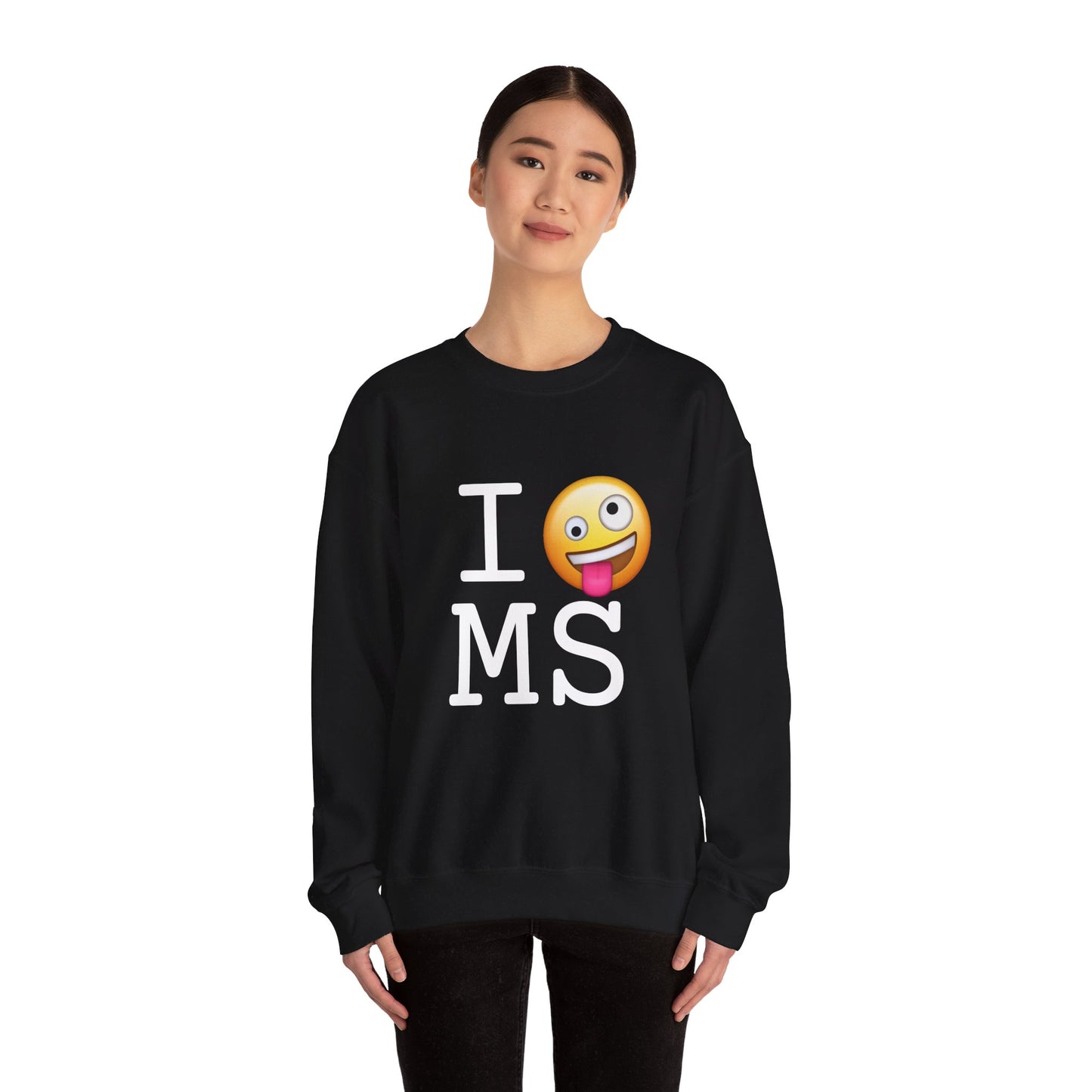 "I'm Crazy about Mississippi" Sweatshirt