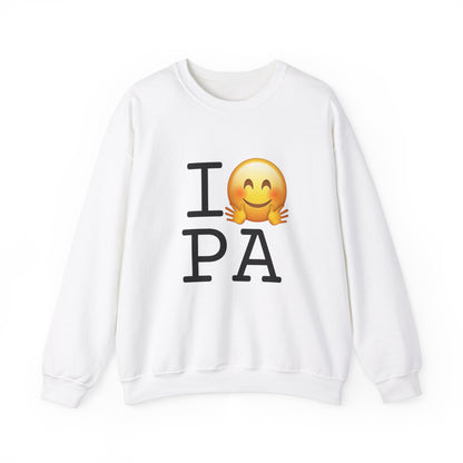 "I Hug Pennsylvania" Sweatshirt