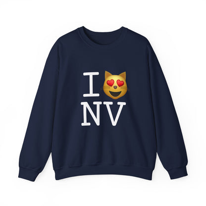 "I'm a Cat that Loves Nevada" Sweatshirt