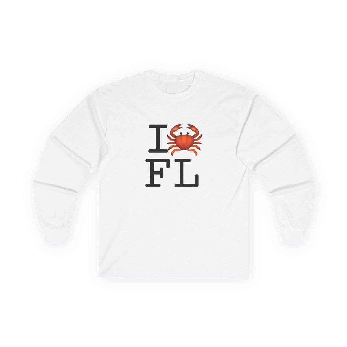 "I Crab Florida" Long Sleeve Shirt