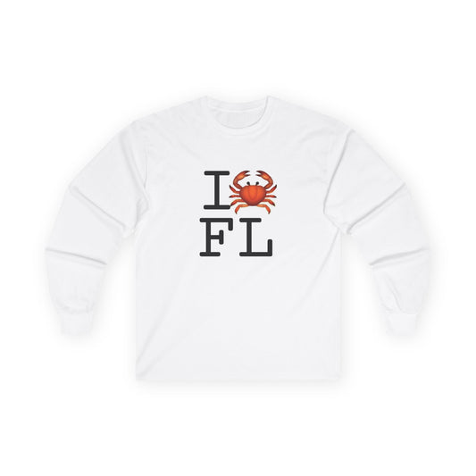 "I Crab Florida" Long Sleeve Shirt