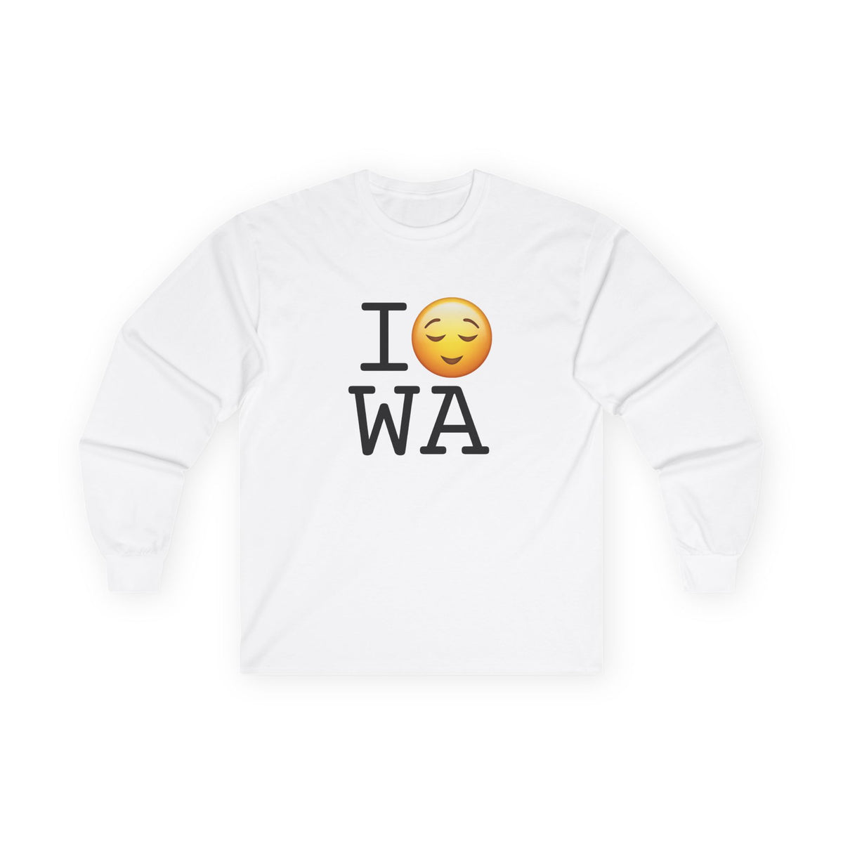 "I'm Relieved about Washington" Long Sleeve Shirt