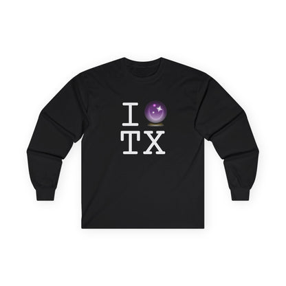 "I Predict the Future (Crystal Ball) of Texas" Long Sleeve Shirt