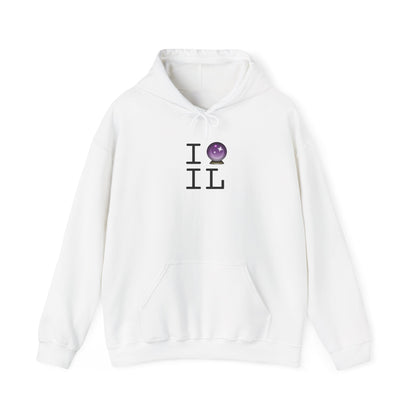 "I Predict the Future (Crystal Ball) of Illinois" Hoodie