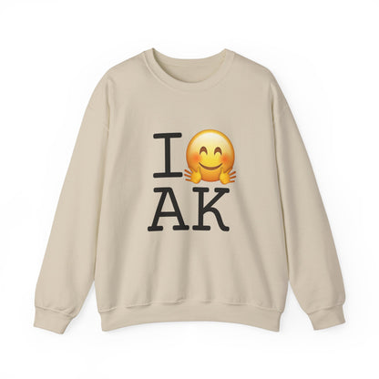 "I Hug Alaska" Sweatshirt