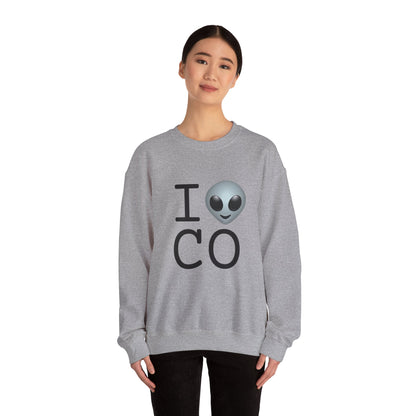 "I Feel Alien in Colorado" Sweatshirt