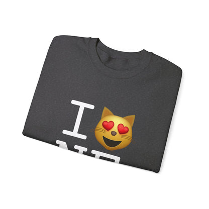 "I'm a Cat that Loves Nebraska" Sweatshirt