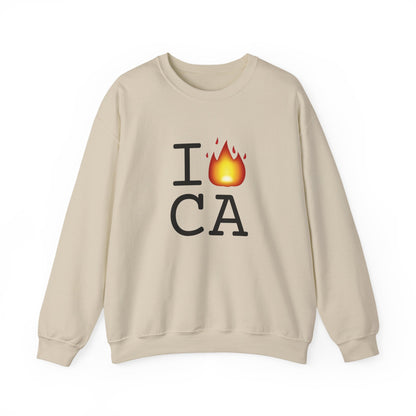 "I've got Fire for California" Sweatshirt