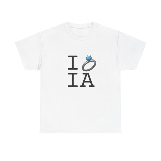 "I'm Married to (Diamond Ring) Iowa" Tee