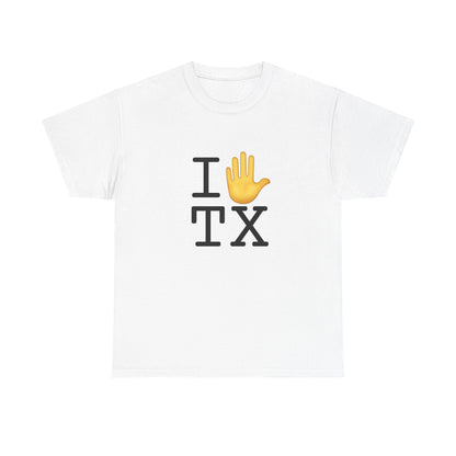 "I Stop (Raised Hand) Texas" Tee