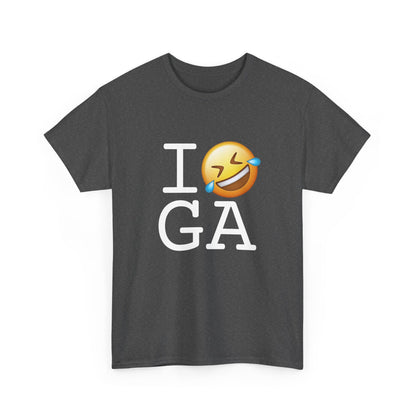 "I Laugh Hard (LMFAO) at Georgia" Tee