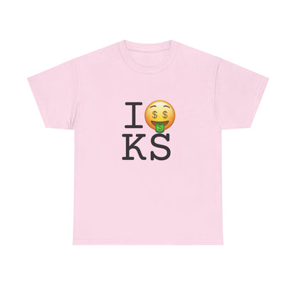 "I Get Rich in Kansas" Tee