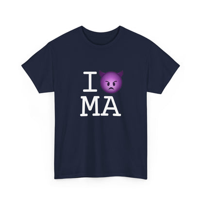 "I'm an Angry Devil about Massachusetts" Tee