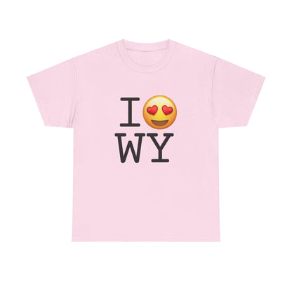 "I have Heart Eyes for Wyoming" Tee