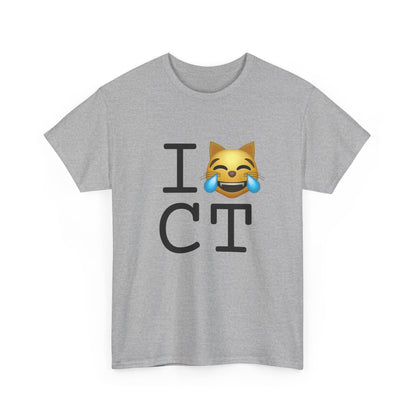 "I'm Laughing like a Cat at Connecticut" Tee