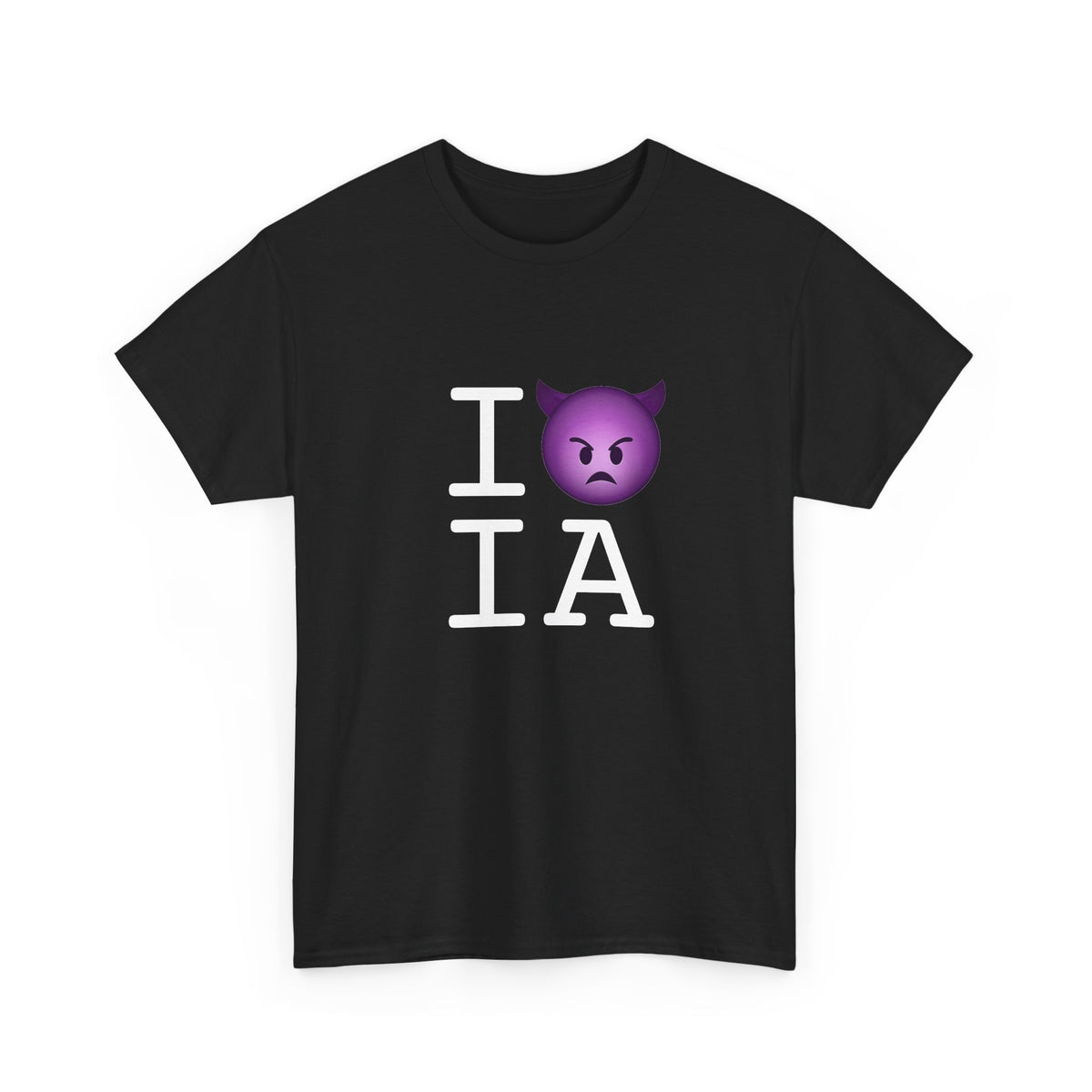 "I'm an Angry Devil about Iowa" Tee