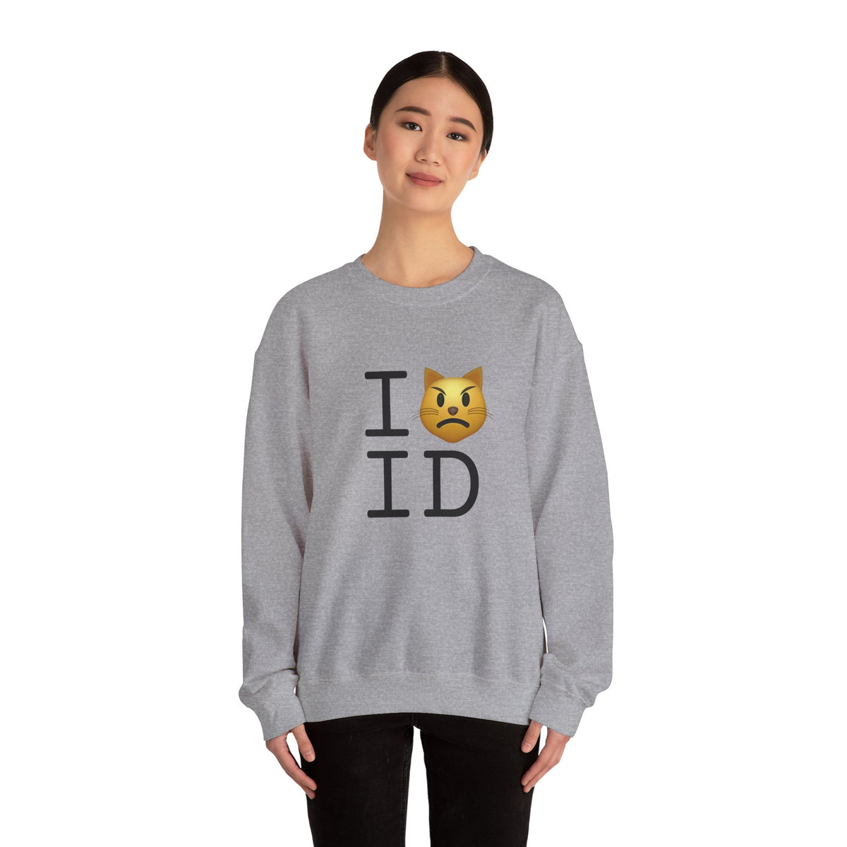 "I'm a Pouting Cat about Idaho" Sweatshirt