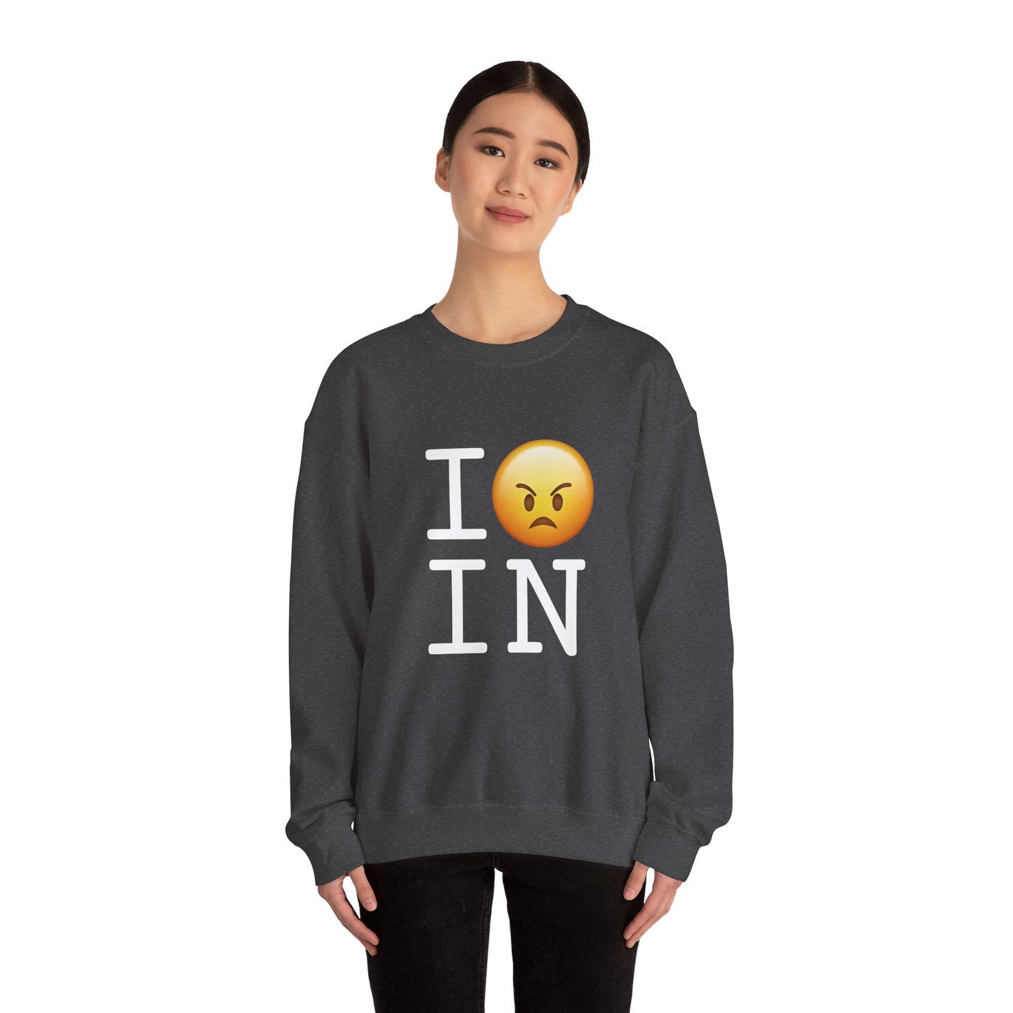 "I'm Mad at Indiana" Sweatshirt