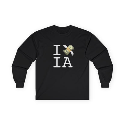 "I Lose Money in Iowa" Long Sleeve Shirt
