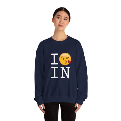 "I Blow a Kiss at Indiana" Sweatshirt