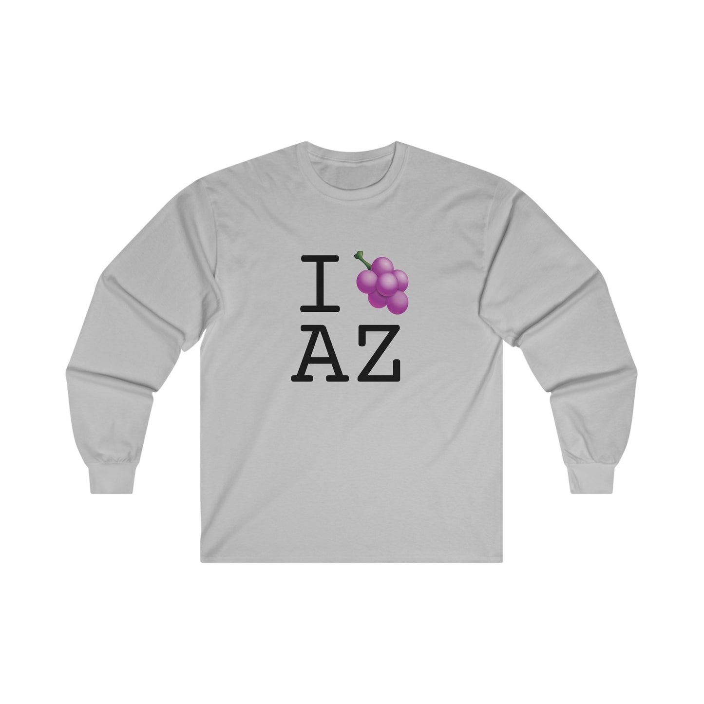 "I Grape Arizona" Long Sleeve Shirt