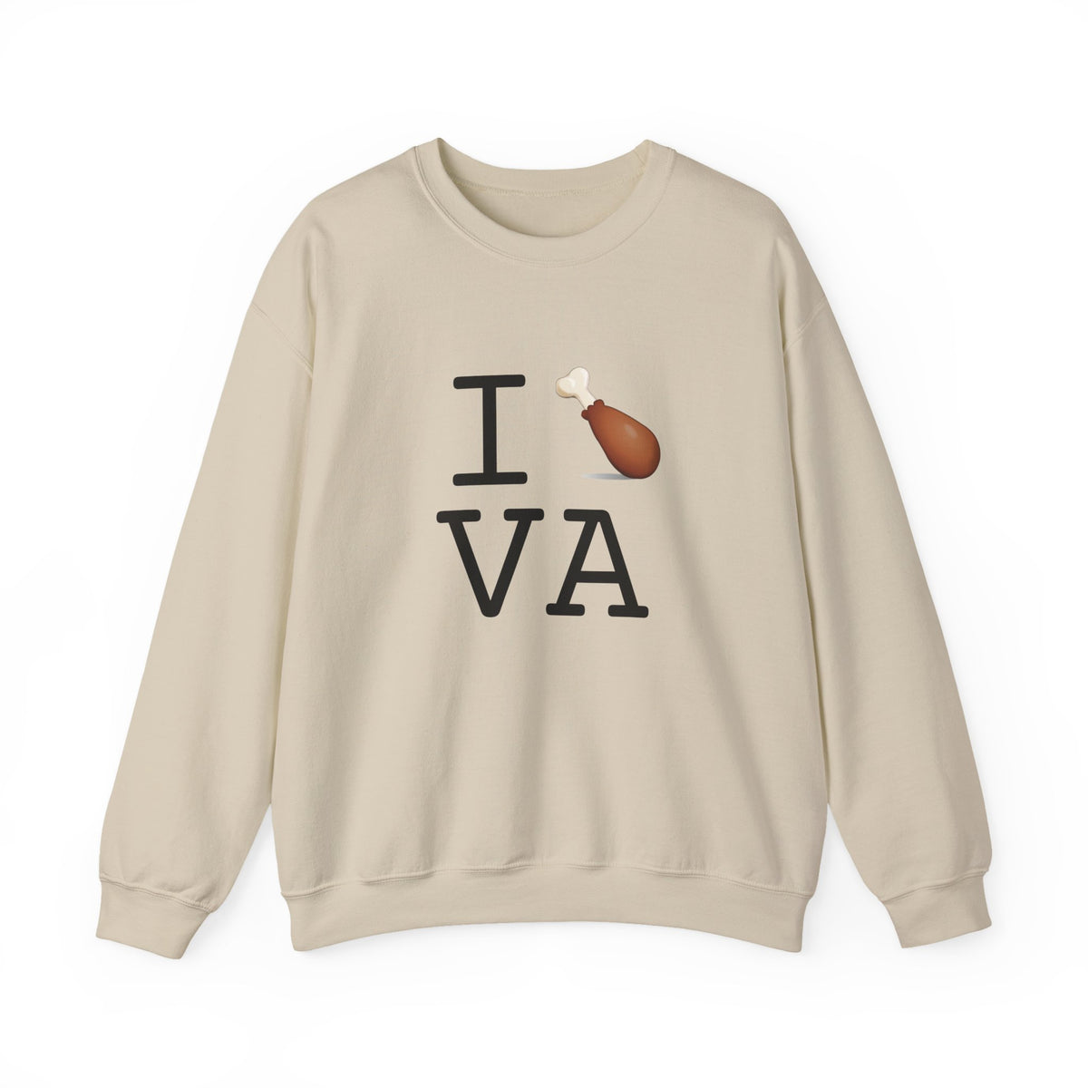 "I Chicken Drumstick Virginia" Sweatshirt