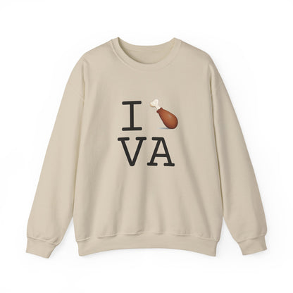 "I Chicken Drumstick Virginia" Sweatshirt