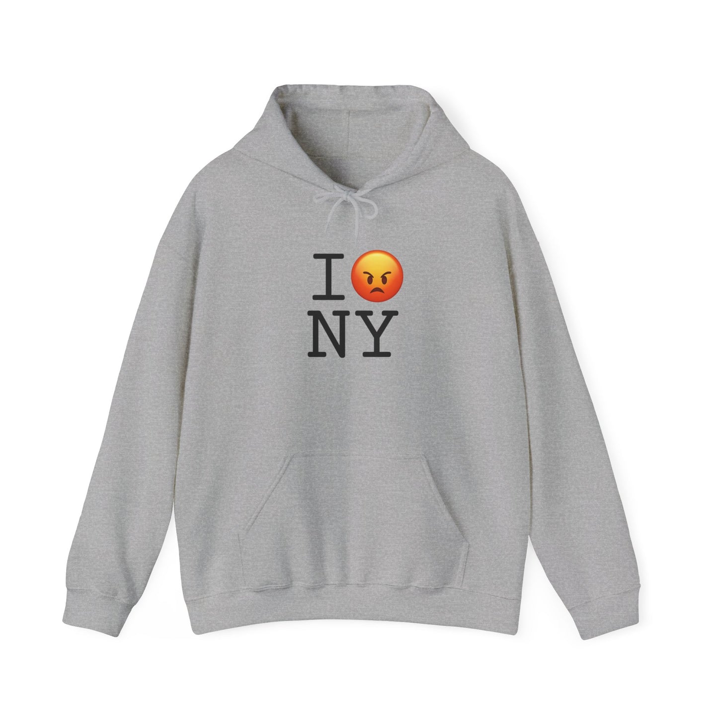 "I'm Angry about New York" Hoodie