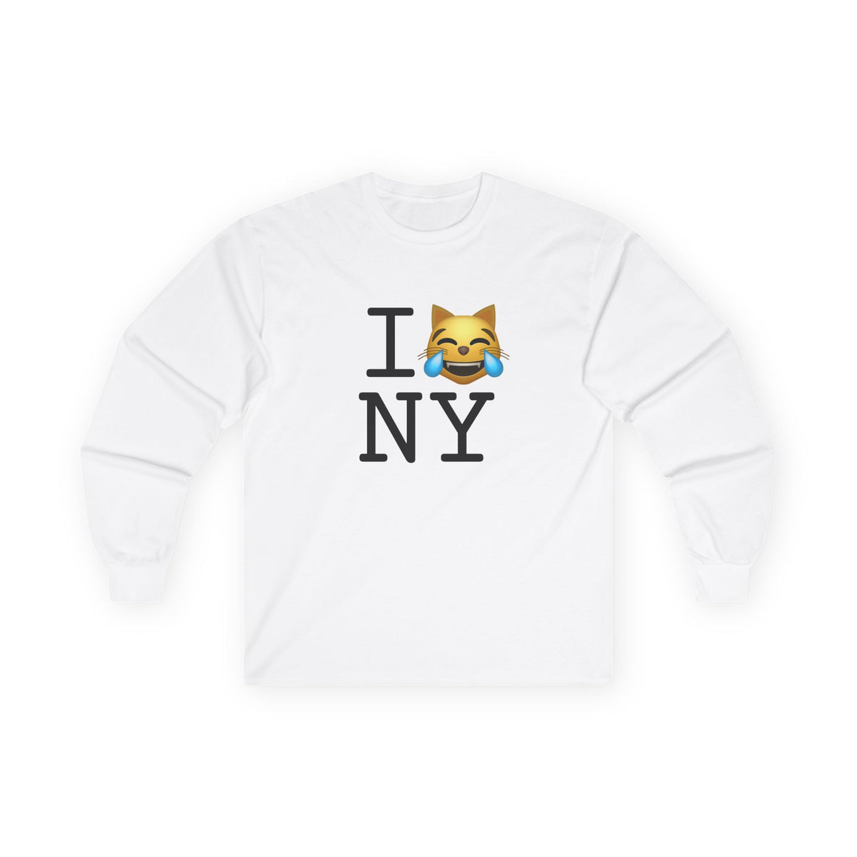 "I'm Laughing like a Cat at New York" Long Sleeve Shirt