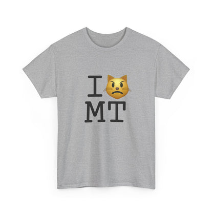 "I'm a Pouting Cat about Montana" Tee