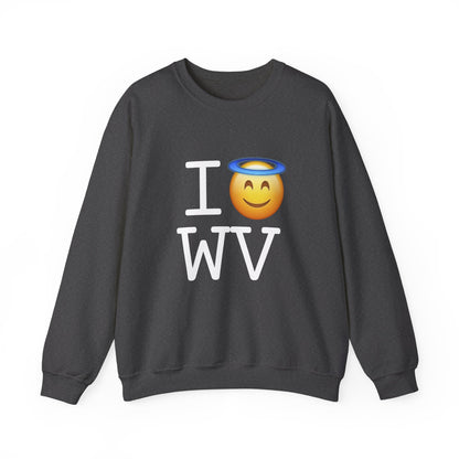 "I'm an Angel in West Virginia" Sweatshirt