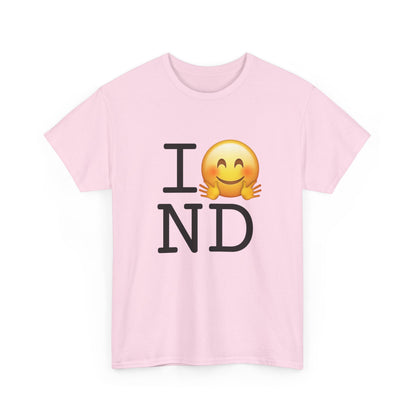 "I Hug North Dakota" Tee