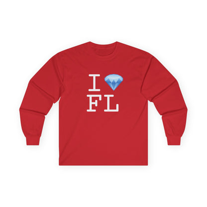 "I Diamond Florida" Long Sleeve Shirt