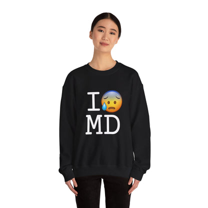 "I'm Anxiously Sweating in Maryland" Sweatshirt