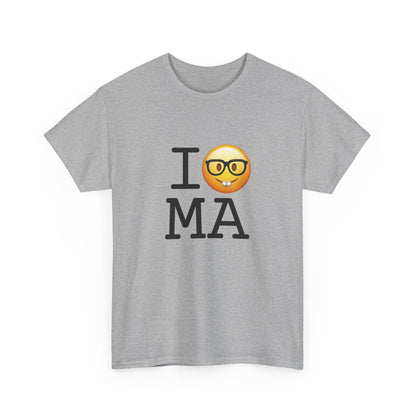 "I'm a Nerd about Massachusetts" Tee