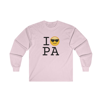 "I'm Cool with Pennsylvania" Long Sleeve Shirt