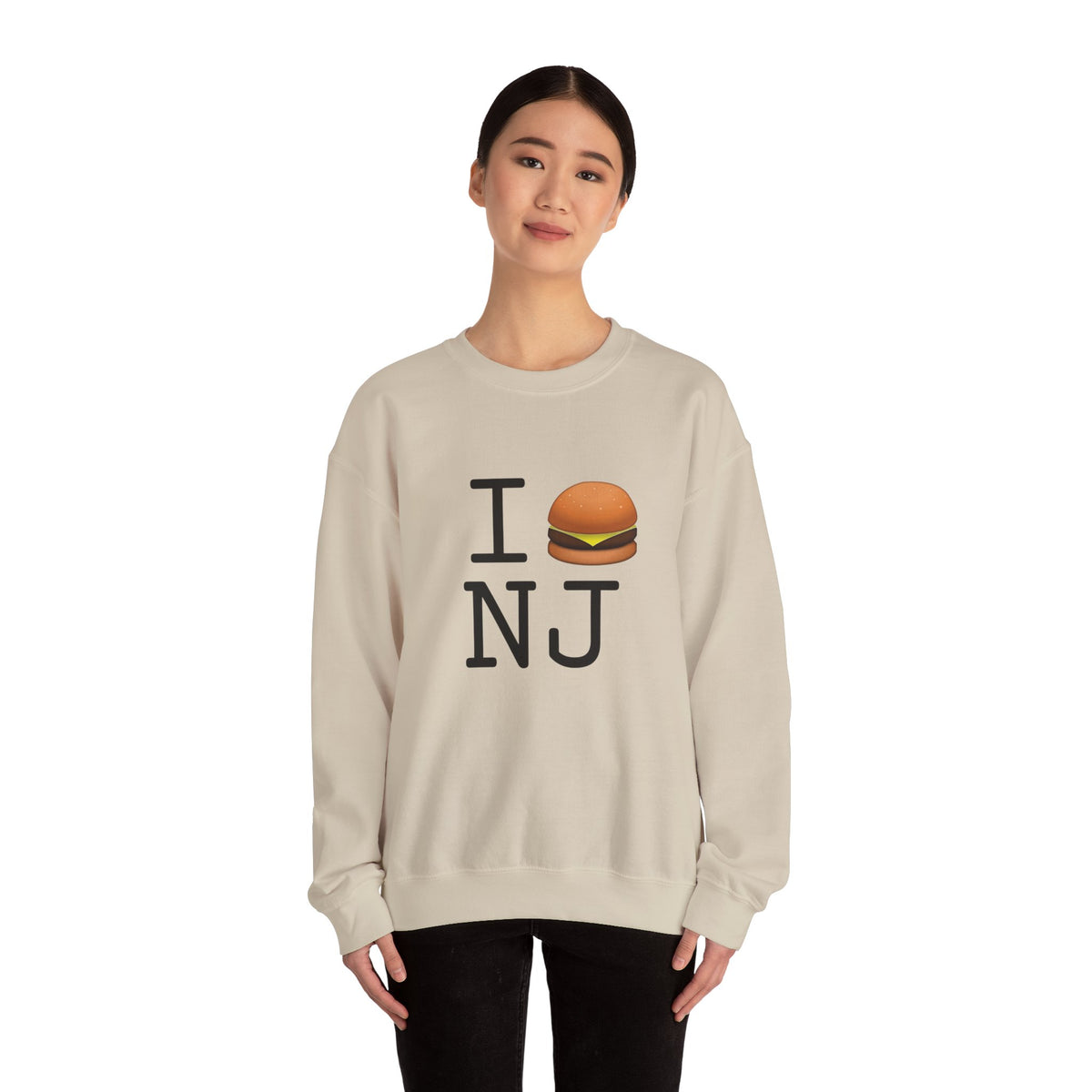 "I Cheeseburger New Jersey" Sweatshirt