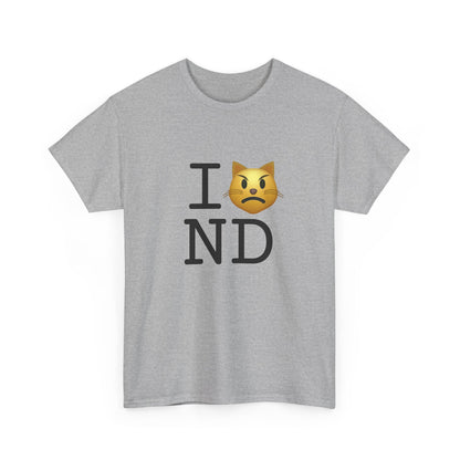 "I'm a Pouting Cat about North Dakota" Tee